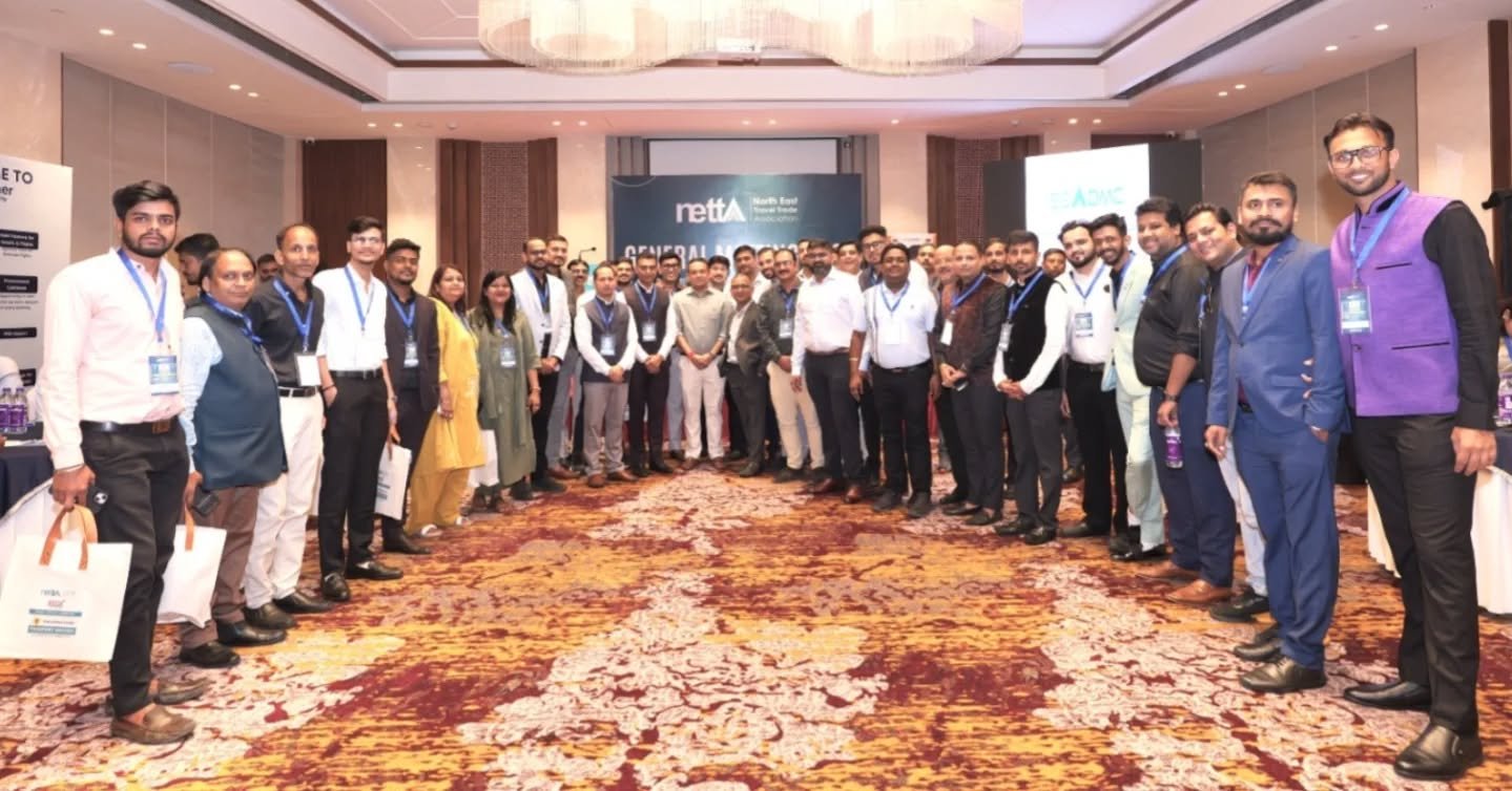 *North East Travel Trade Association’s Grand Travel Exhibition Inaugurated at Arista by Shri Kumar Padmapani Bora*

The North East Travel Trade Association (NETTA) successfully hosted a spectacular Travel Exhibition on 11th October at Arista by Ambition, inaugurated by Shri Kumar Padmapani Bora, Commissioner & Secretary, IPR and P&S Department, Government of Assam, and Managing Director, Assam Tourism Development Corporation.

The event witnessed participation from over 150 travel agents across the region, creating a vibrant platform for networking, collaboration, and business growth within the travel and tourism sector.

Leading exhibitors including Sasta Europe, TIRUN, SEADMC, Majestic North East, Uttarakhand Vacation, Classic Holidays, Bags & Baggage, Jimmy Impex, Travelogy, Septenary, MONDY India, MMT MyPartner, and Assam Tourism showcased their destinations and services, attracting wide industry interest.

The exhibition reaffirmed NETTA’s commitment to promoting North East India as a preferred travel destination and strengthening partnerships within the tourism ecosystem.

A Post-Event General Meeting was also held, marking a successful conclusion with discussions focused on future initiatives and collaborative growth.
